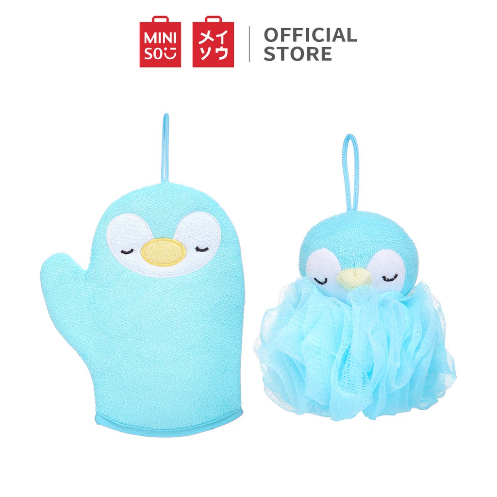 Bông và găng tay phòng tắm Miniso