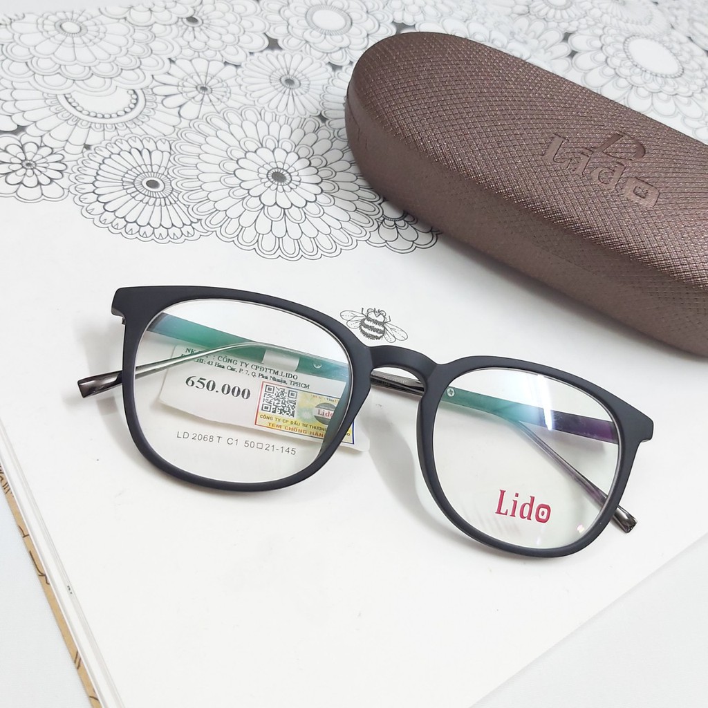 Gọng kính Nhật LIDO TR90 càng Titanium Frame Japan