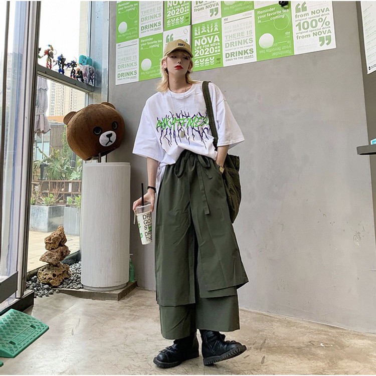 Áo thun tay lỡ form rộng unisex Neko.sg ATL217