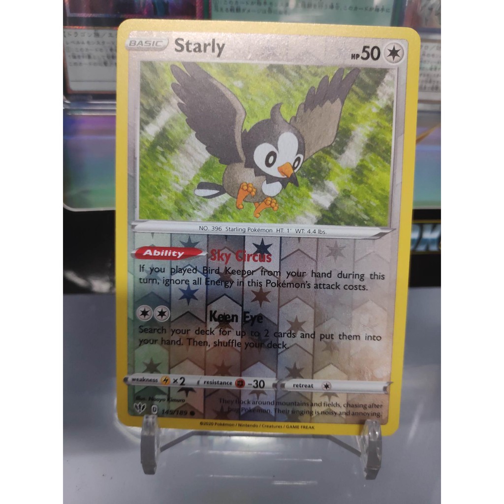 [ Dưa Hấu Yugioh ] Lá bài thẻ bài Pokemon Starly