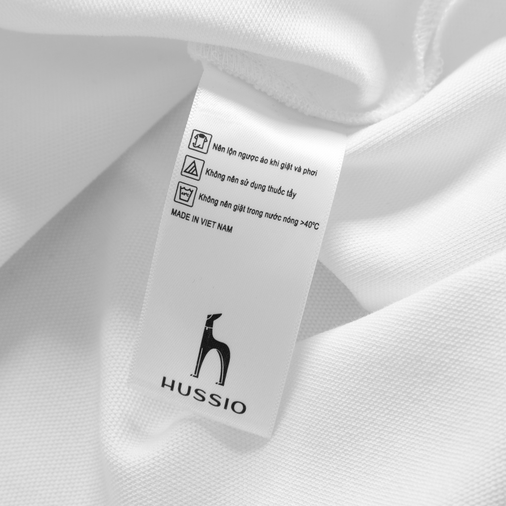 Áo thun polo nam BER vải cotton Pique cao cấp, năng động, nam tính, thanh lịch - HUSSIO