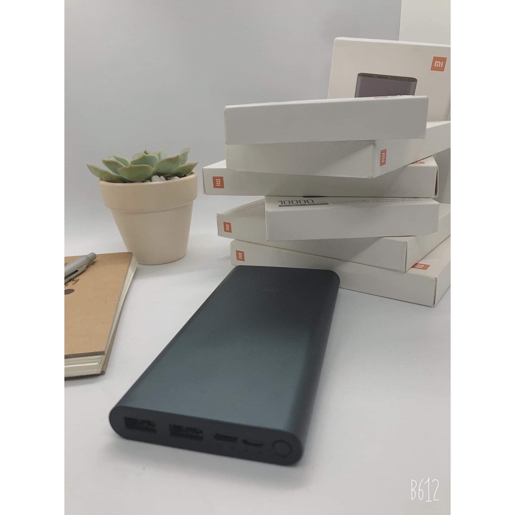 Sạc dự phòng Xiaomi gen 3 20000mAh/10000mAh, Redmi cổng USB, type C Fast Charge Power Bank
