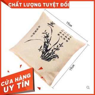 ️Túi than hoạt tính 500gr - Túi than hoạt tính khử mùi trên xe ô tô - Túi than hoạt tính khử mùi