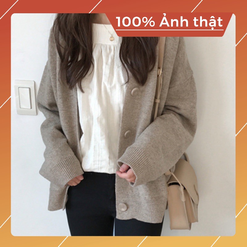 ÁO CARDIGAN LEN MỊN DÀY VỪA PHẢI