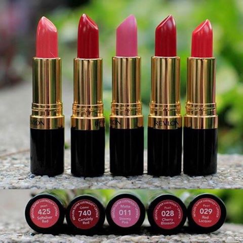 Son lì mềm môi Revlon Super Lustrous  các màu mã 0xx -5xx