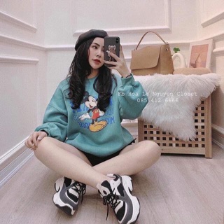 Áo nỉ Mickey