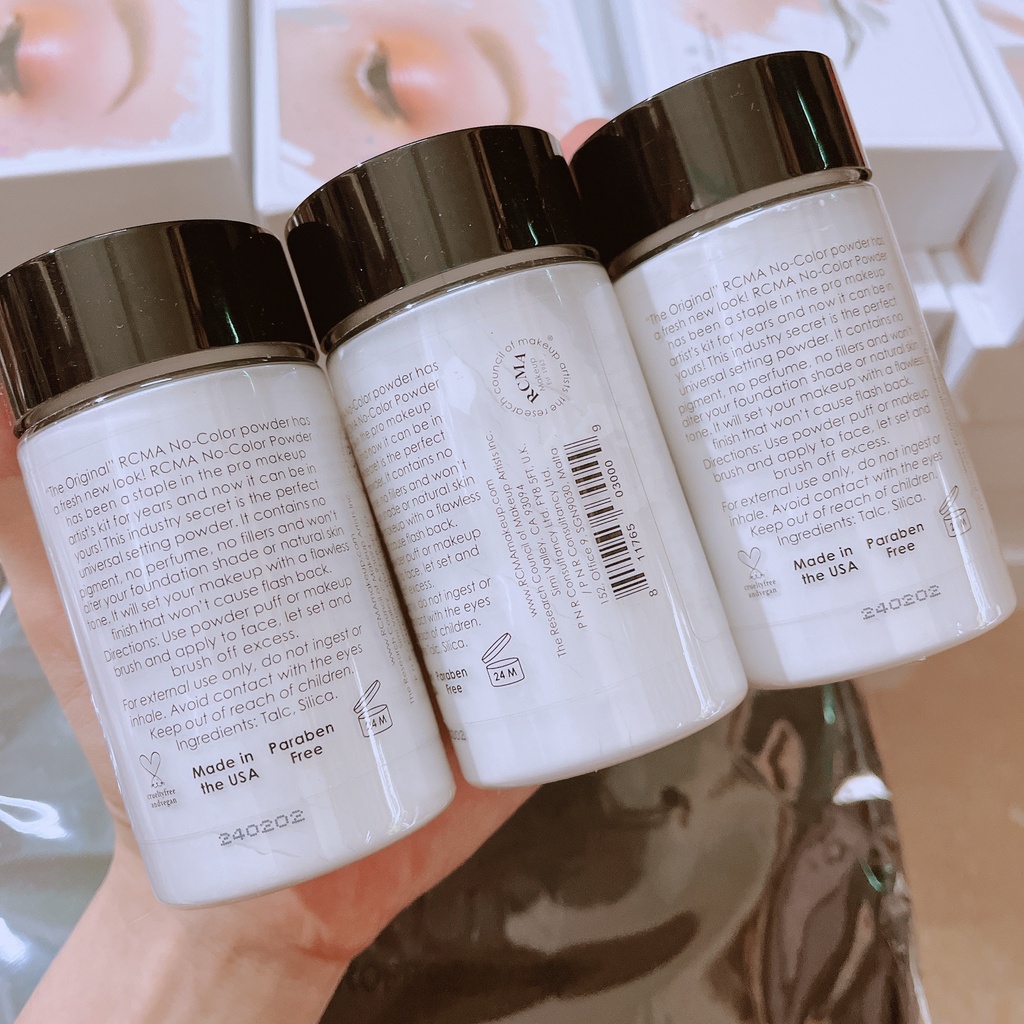 Phấn phủ không màu RCMA The Original No Color Powder [Chĩnh Hãng]