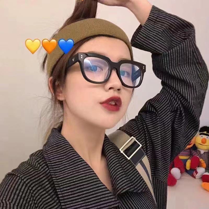 Mắt Kính mắt 2 chấm xinh xắn dành cho Nam nữ