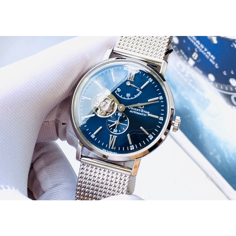 đồng hồ nam ORI.ENT STAR OPEN HEART WZ0151DK