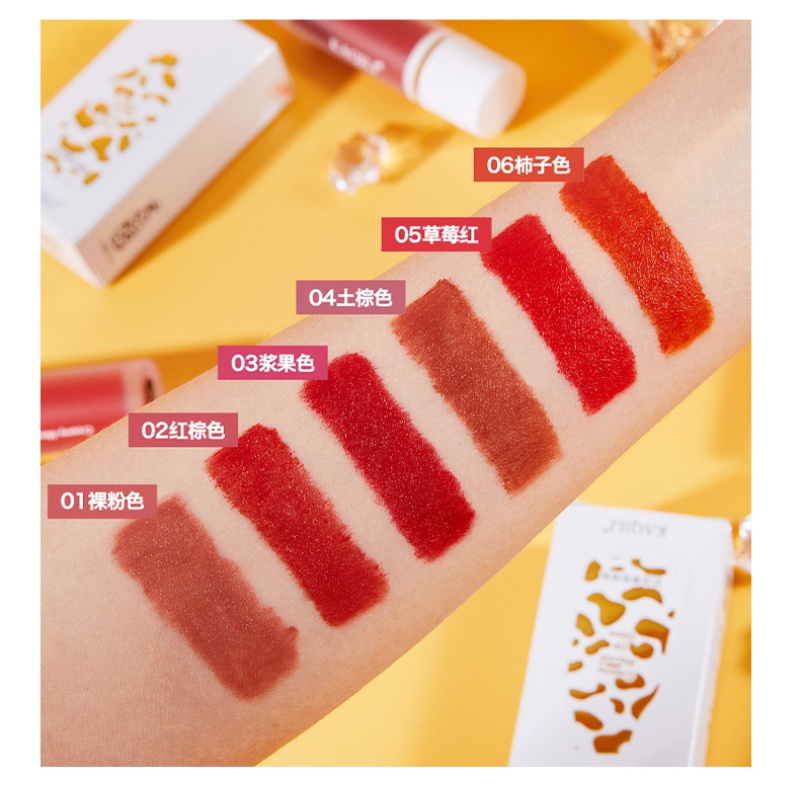 [Hàng mới về] Son kem KAQILI tông lì chống dính cốc lâu trôi