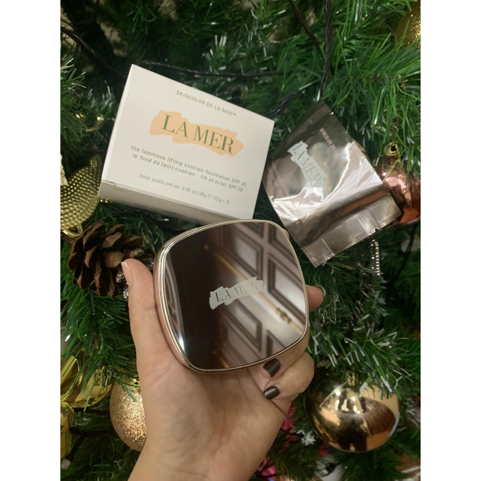 Xả kho Phấn nước Lame R KÈM LÕI - siêu sang chảnh- tone 11 Lifting 11 Rose Ivory