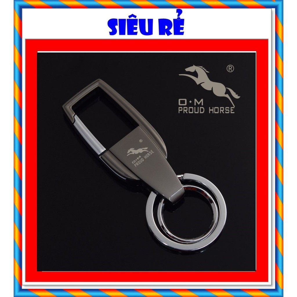 Móc đeo Chìa Khóa ô tô Xe máy Proud Horse –107 Chính hãng