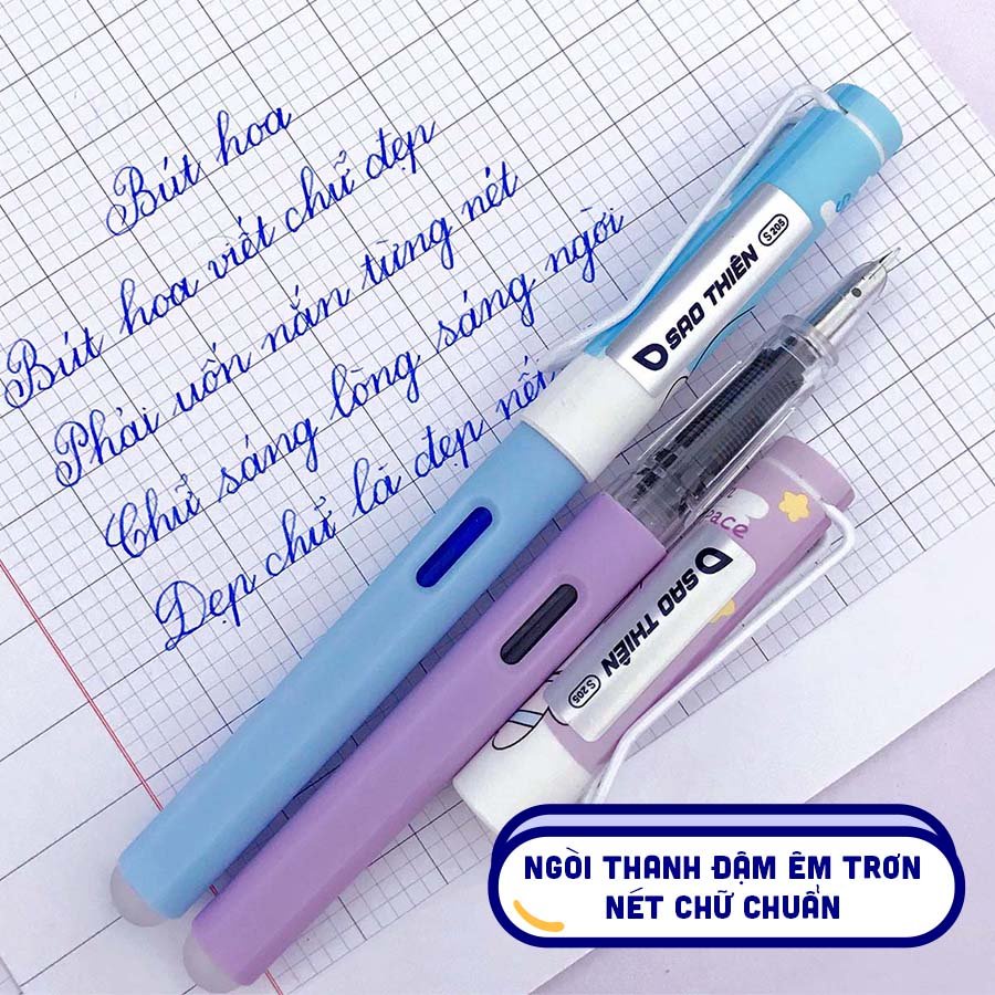 Bút Mực Sao Thiên S205 nano tẩy xóa được mới nhất