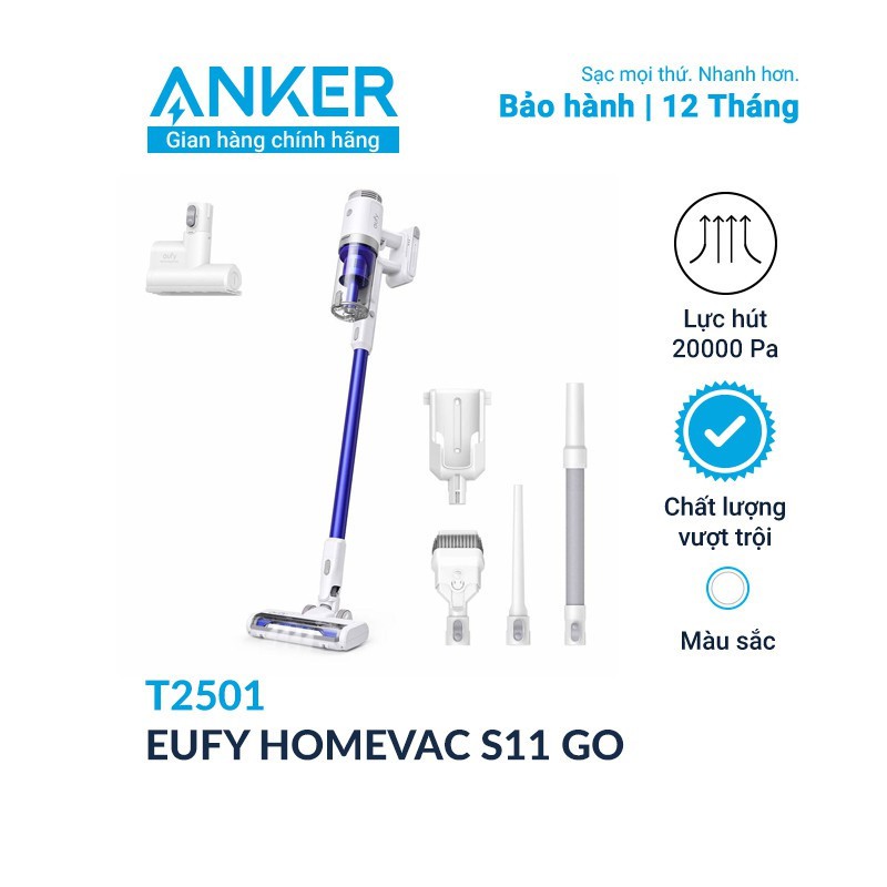 Máy hút cầm tay không dây EUFY HomeVacs S11 Go - T2501