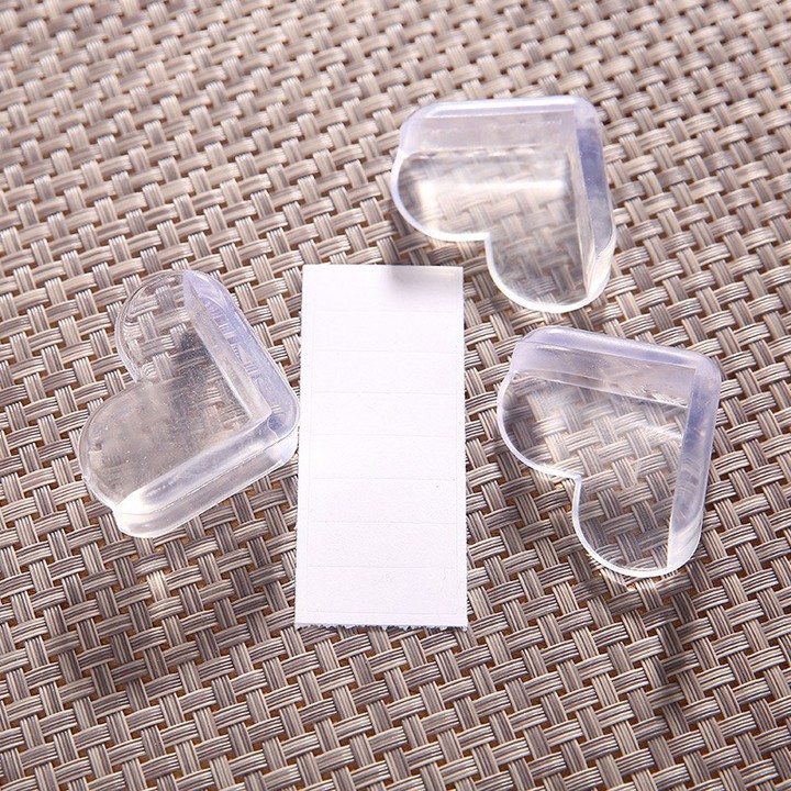 Bịt góc bàn vuông, bọc góc bàn, cạnh bàn, góc nhọn bằng silicon (BGT03)