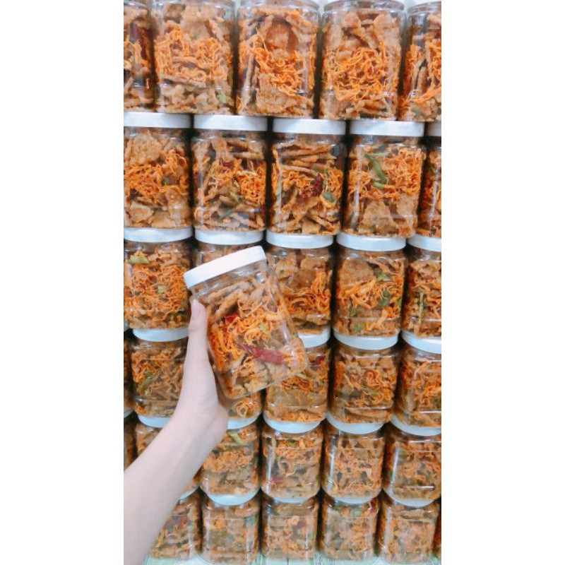 Cơm cháy khô gà 350g (NHIỀU KHÔ GÀ)