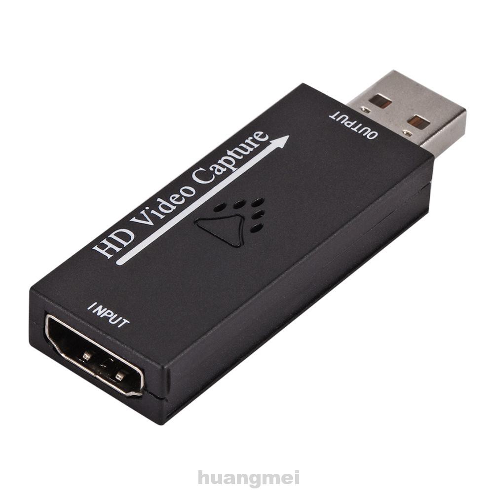 Teaching Portable HD 1080P Broadcast Gaming Audio Home Office Live Stream HDMI To USB 2.0 Video Capture Card