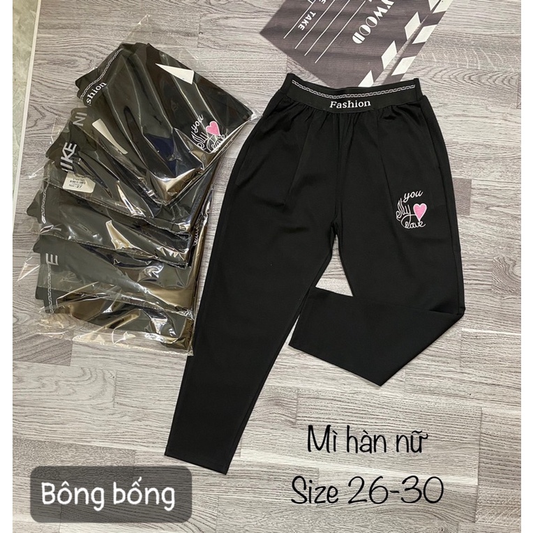 (22-45kg)quần vải umi dài cạp chun bo dáng baggy cho học sinh ,bé gái