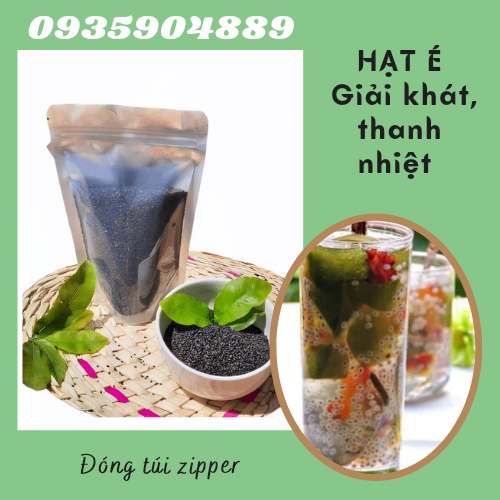 500gr hạt é/hột é mát gan thanh lọc cơ thể
