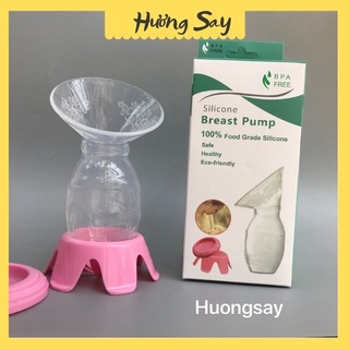 Cốc,phễu hứng chứa sữa mẹ silicon