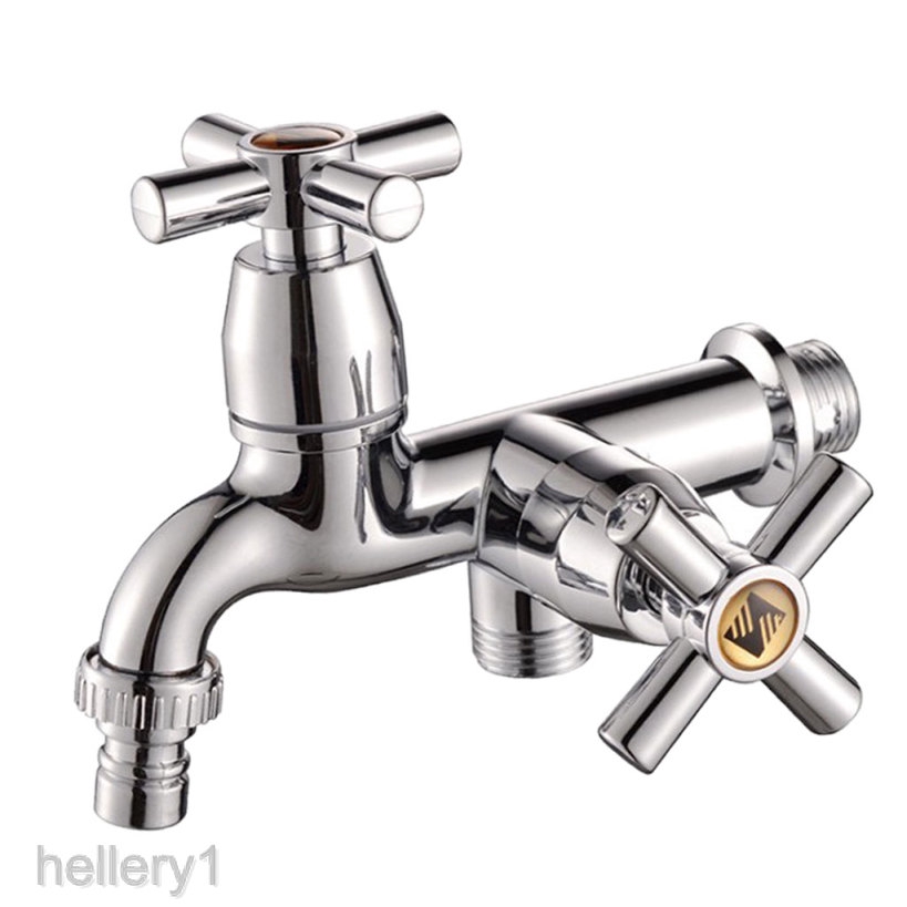 1 Vòi Nước Đánh Bóng Mạ Điện Gắn Tường Nhà Bếp / Phòng Tắm