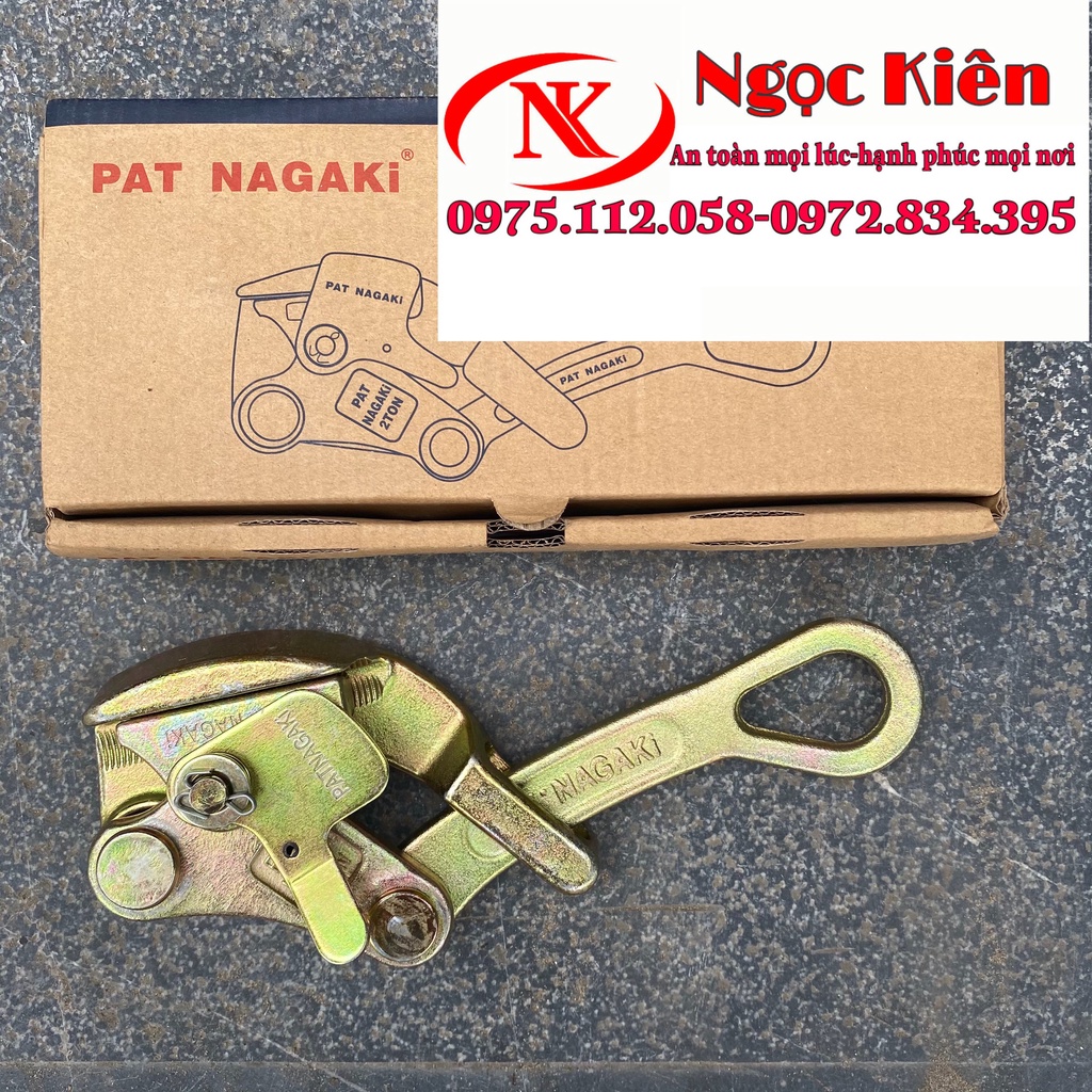 Cóc kẹp dây cáp nagaki 1 tấn- Cóc ngậm cáp 1 tấn-0972834395