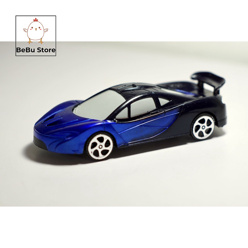 Đồ chơi bé trai - Set 4 chiếc Xe hơi đồ chơi chạy cót bằng nhựa plastic siêu dai - Kiểu dáng xe đua