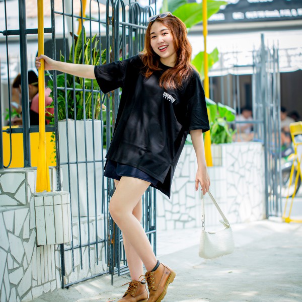 [TẶNG HỘP QUÀ] Áo thun Unisex hình Barcode 100% cotton oversize tay lỡ form rộng TẶNG vớ và scrunchies | BigBuy360 - bigbuy360.vn