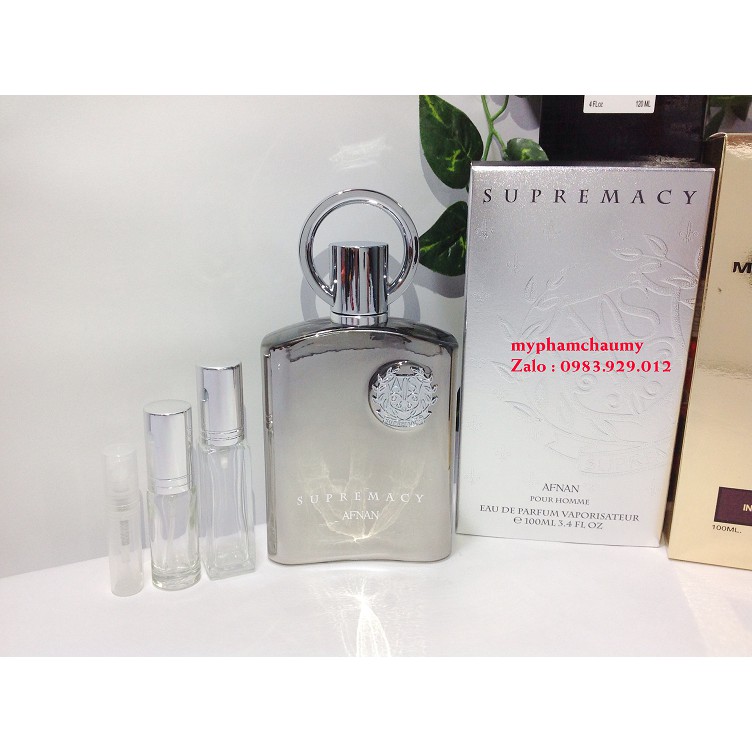 [Mẫu thử] Nước hoa Afnan Perfumes Supremacy 2,5,10ml