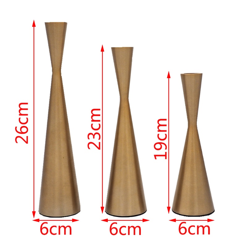 Giá Đỡ Đèn Cầy Bằng Sắt Kiểu Cổ Điển Độc Đáo Trang Trí Tiệc Cưới