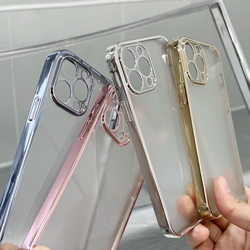 Ốp lưng / Iphone Case viền metal viền màu Aldershop