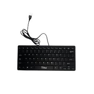 Bàn phím mini Tika có dây cắm cổng usb 2.0