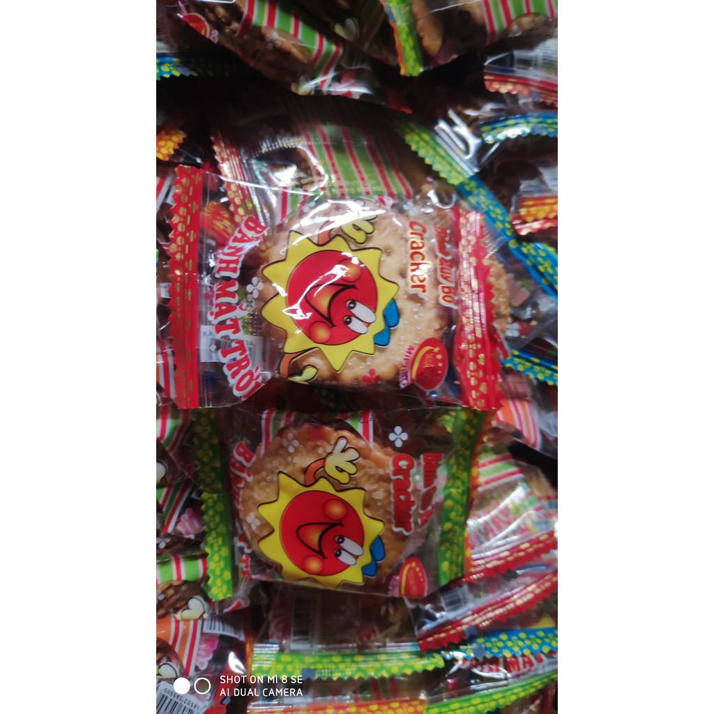 1 Thùng Bánh Quy Mặt Trời Đường Minh Phát 3,8Kg