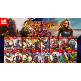 Có sẵn ✨✨ Set 16 Lắp ráp Siêu anh hùng AVENGERS - Cuộc chiến vô cực ✨✨ Decool Lele 34067 ✨✨ DLP9086