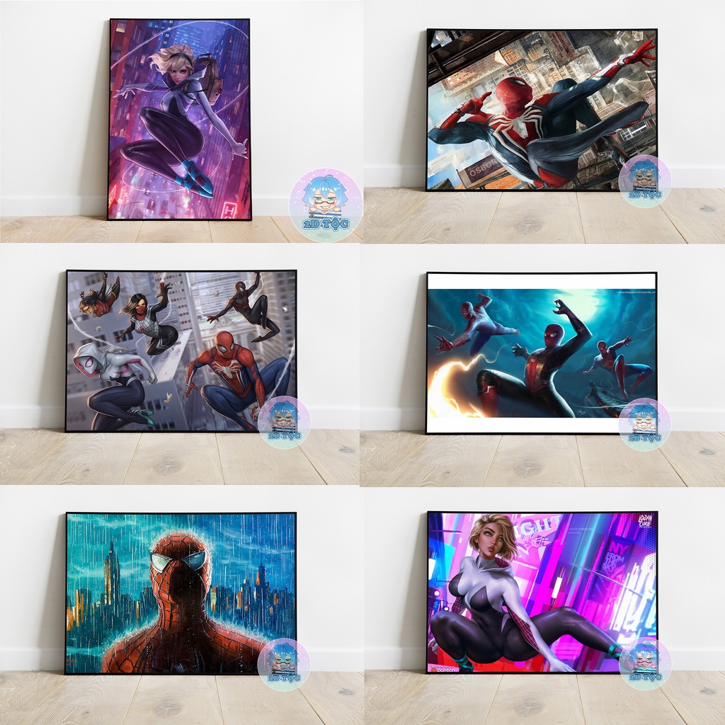 TRANH POSTER A3 SPIDER MAN MARVEL (2) CHẤT LIỆU GIẤY CAO CẤP – TRANH POSTER DÁN TƯỜNG TREO TƯỜNG 2D TỘC SHOP