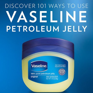 SÁP DƯỠNG ẨM VASELINE Pure Petroleum Jelly (Hũ Mỡ, 49g và 368g) - SHOP DIỆU HUYỀN