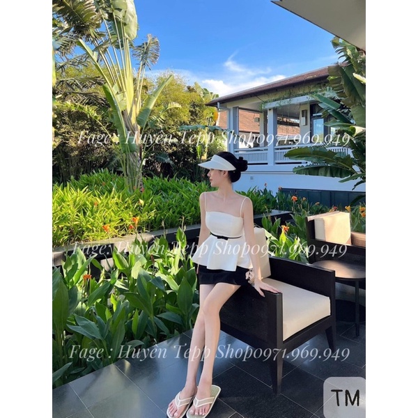 Set Áo Nơ Kèm Chân Váy Bút Chì TM • Melanie Boutique