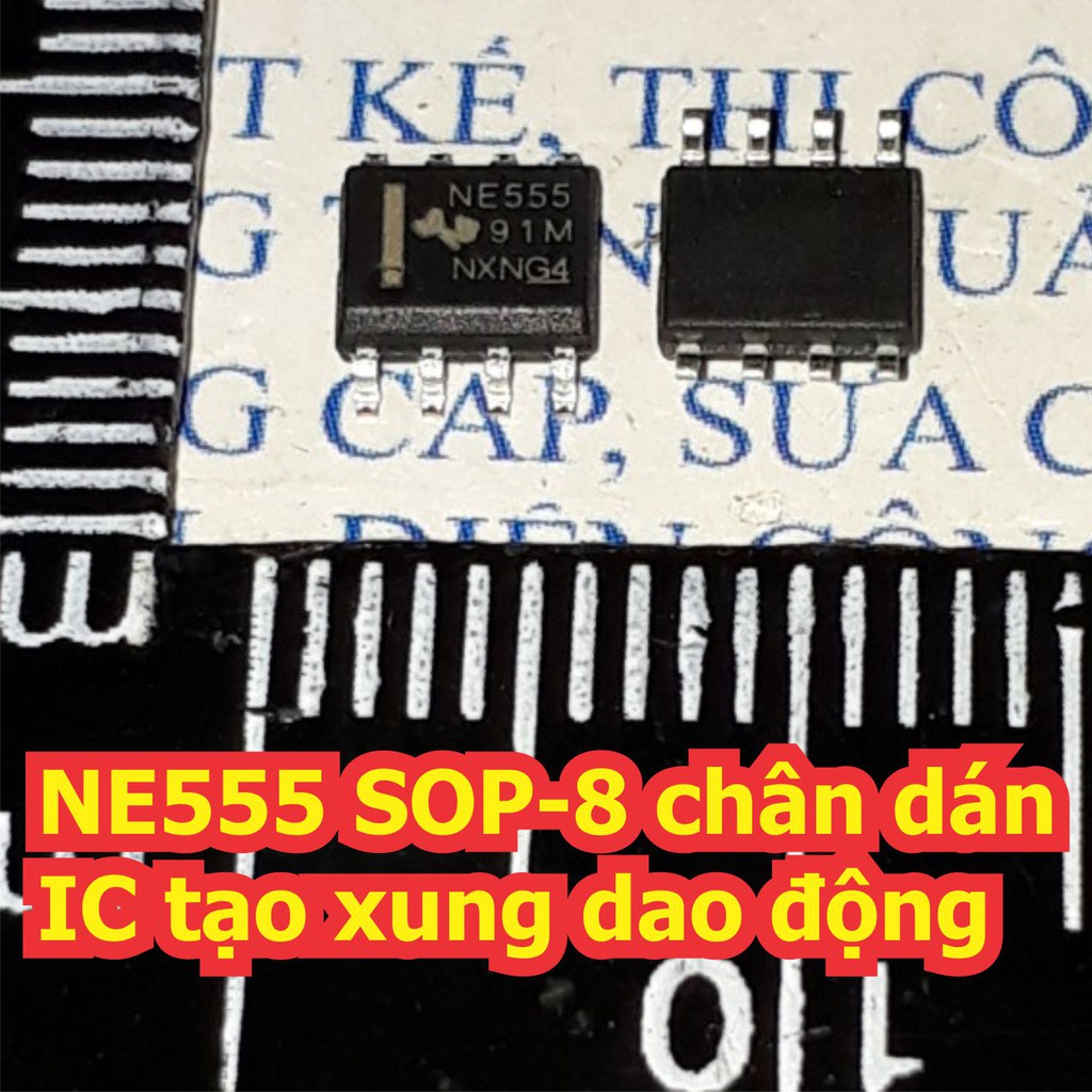 combo 20 IC TẠO XUNG VUÔNG NE555 SOP8 kde1448