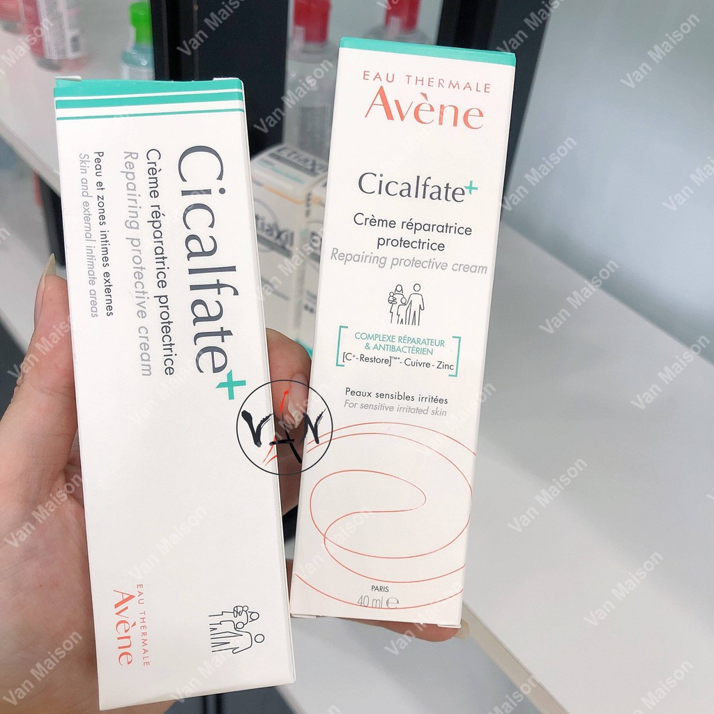 Kem dưỡng avene cicalfate repair creme phục hồi da dưỡng ẩm mờ sẹo thâm 40ml 100ml