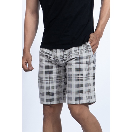 Quần short lưng thun nam caro Novelty 1811710