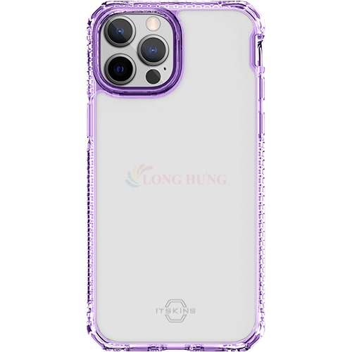 Ốp lưng chống sốc kháng khuẩn ITSKINS Hybrid Clear iPhone 13 Mini/13/13 Pro/13 Pro Max - Hàng chính hãng