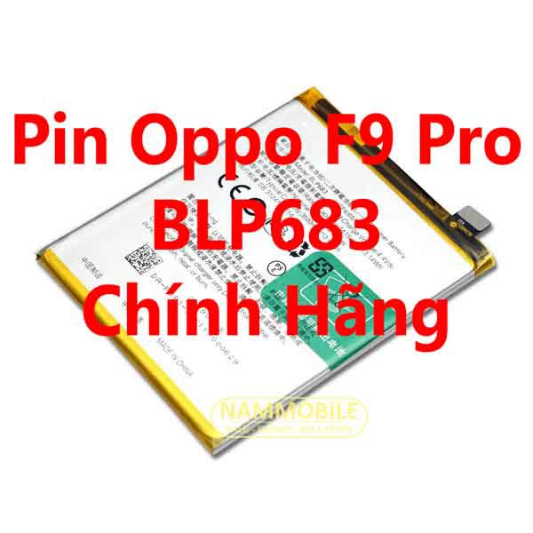 Pin Oppo Realme 2 Pro, A7X, A7 2018, F9 Pro, F9 Ram 6G BLP683 3500mAh Zin chính hãng + Tặng Keo Dán Pin-FREESHIP