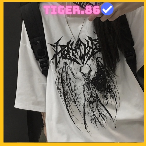 Áo thun tay lỡ form rộng unisex Tiger.86 AFR251