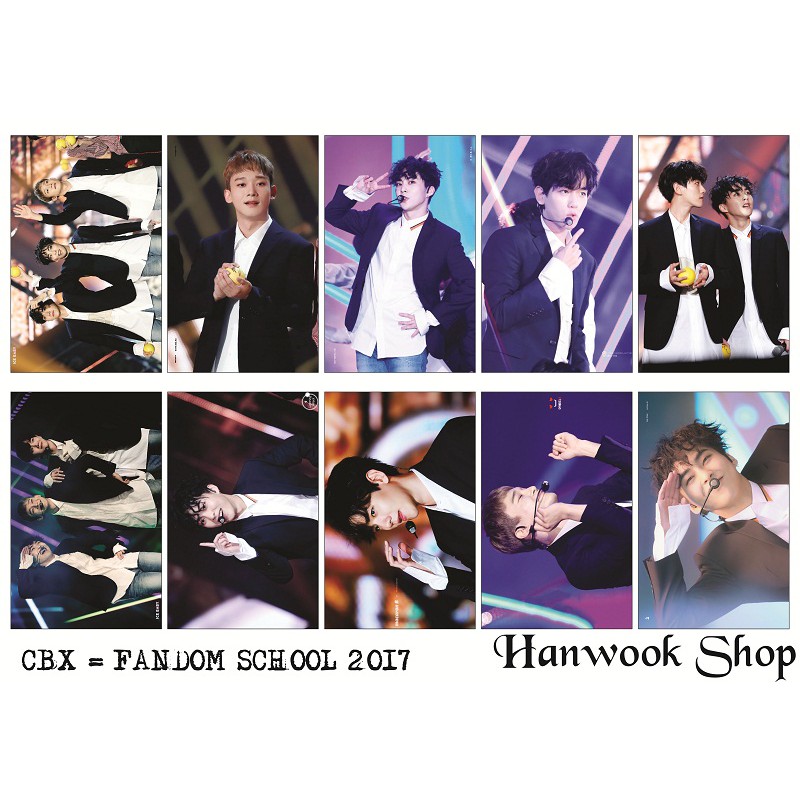 [EXO] Set Sticker CBX Chen Baekhyun Xiumin - 1 mẫu (có nhiều mẫuhình dán Kpop)