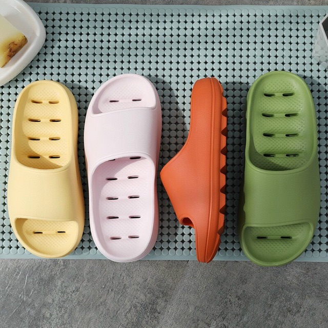 Dép nữ bánh mỳ đế lỗ rất êm rất nhẹ (4 màu)