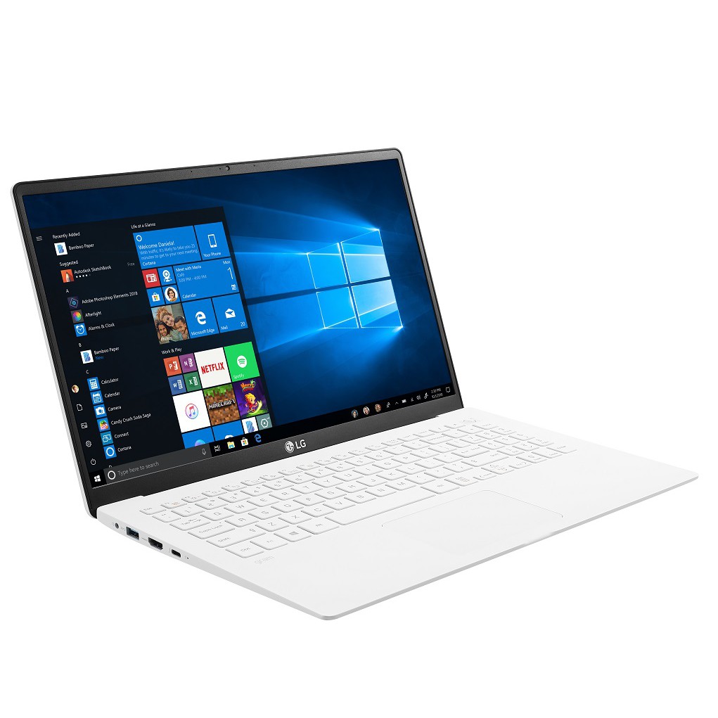 Laptop LG Gram 15ZD90N-V.AX56A5/ White/ Core i5/ 8GB/ 512GB/ 15.6 inch FHD IPS/ Non OS |Ben Computer
