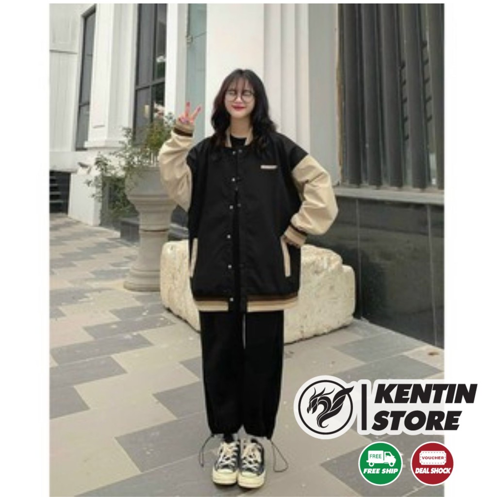 Áo khoác dù ngoại Boomber bóng chày Wasnotp cho nam nữ và cặp đôi form rộng dáng Unisex Ulzzang Phối Màu Hot Trend | BigBuy360 - bigbuy360.vn