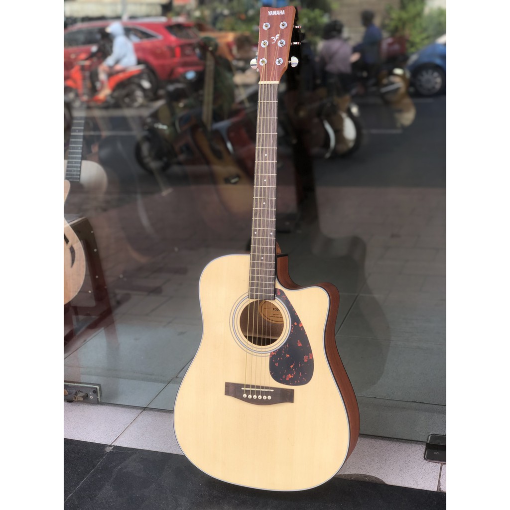 Guitar acoustic Yamaha F3000 gỗ Mahogany, tặng kèm phụ kiện đàn