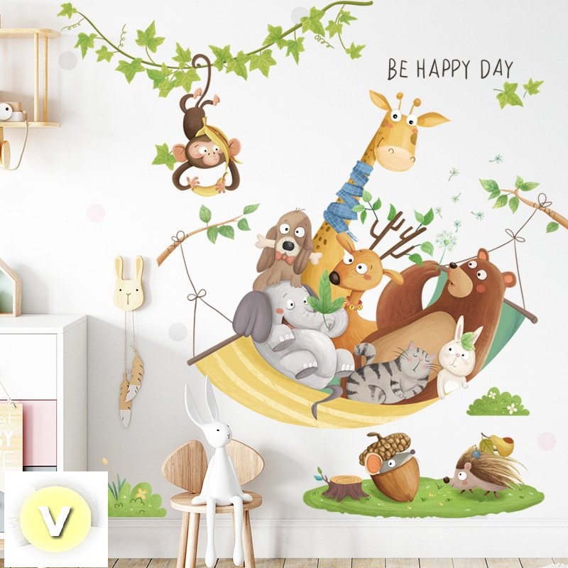 Decal dán tường 1 ngày hạnh phúc
