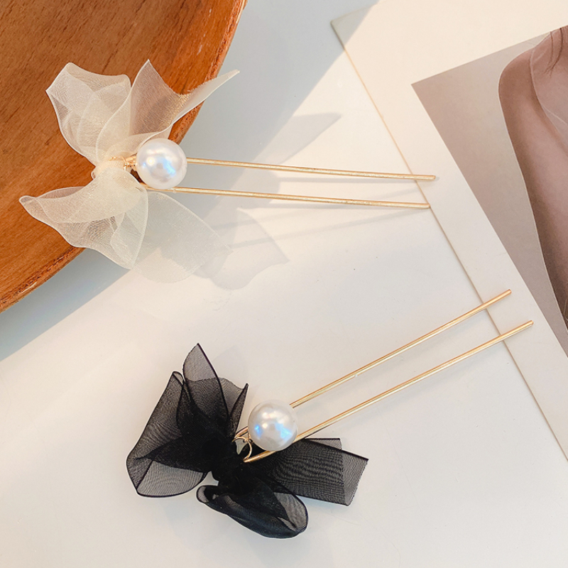 Trâm Cài Tóc Hình Nơ Tinh Tế Mang Phong Cách Vintage